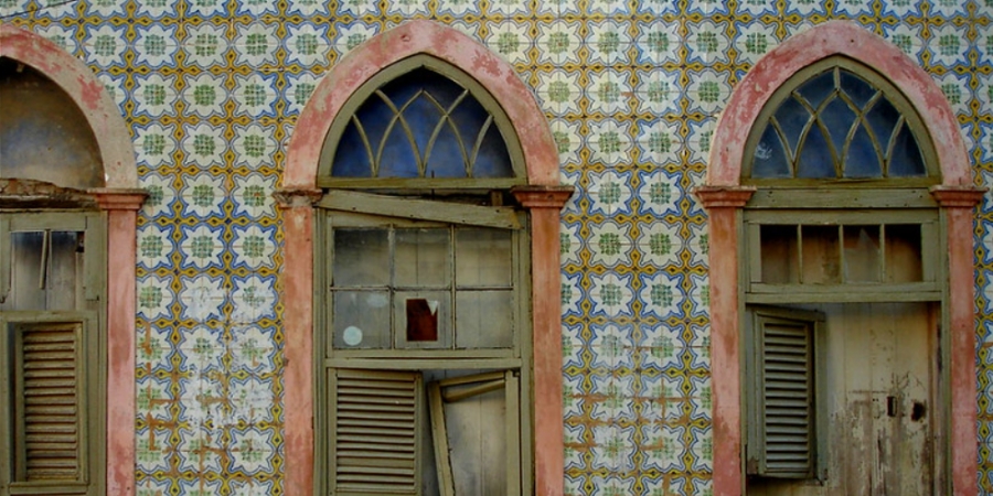 Casario de Aracati-CE. (Detalhe). Foto de Rodrigo Cantarelli.